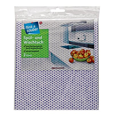 Flink & Sauber Flink & Sauber Mutfak Bezi 2'li 35x38 cm