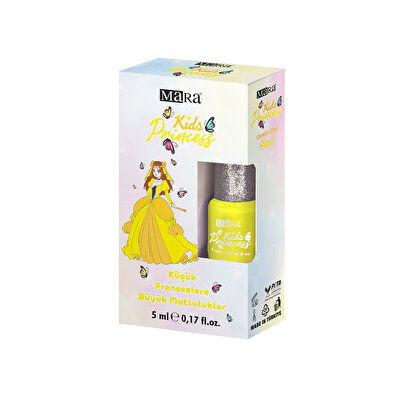 Mara Mara Kids Princess Çocuk Oje Su Bazlı Sarı