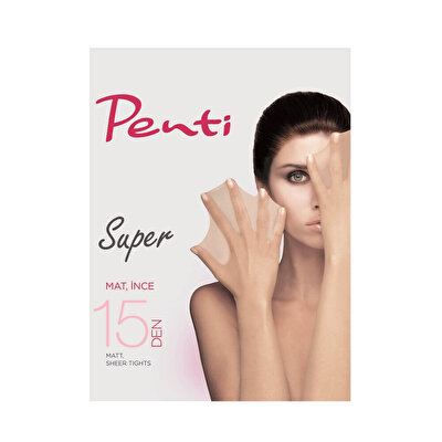 Penti Penti Külotlu Çorap Siyah Süper 500-3 1 adet