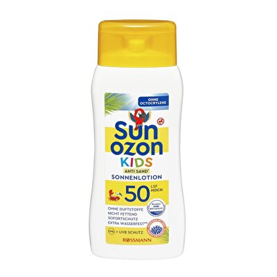 Sunozon Sunozon Çocuk Güneş Koruyucu Antisand Losyon 50SPF Hassas Cilt 200 ml