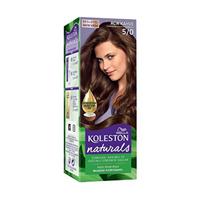Koleston Koleston Naturals Saç Boyası 5/0 Açık Kahve