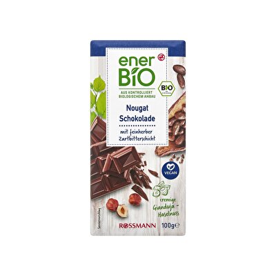 Enerbio Enerbio Organik Çikolata Bitter Çikolata Gianduja 100 g