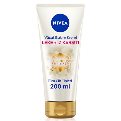 Nivea Nivea Luminous630 Leke ve İz Karşıtı Vücut Bakım Kremi 200 ml