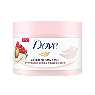 Dove Dove Vücut Peelingi Nar Çekirdeği & Shea Yağı 225 ml