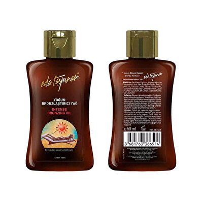 Eda Taşpınar Eda Taşpınar Yoğun Bronzlaştırıcı Yağ 50 ml