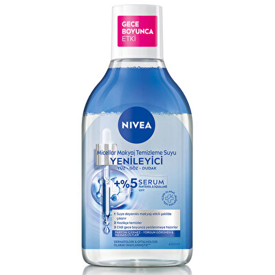 Nivea Nivea Micellar Makyaj Temizleme Suyu Serum İçerikli Yenileyici 400 ml