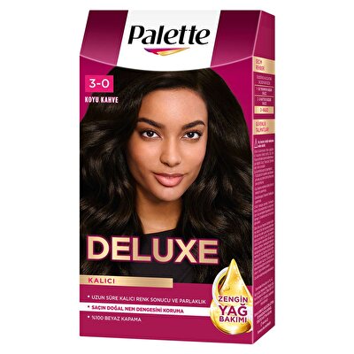 Palette Deluxe Palette Deluxe Saç Boyası Kahve No: 3-0 50 ml