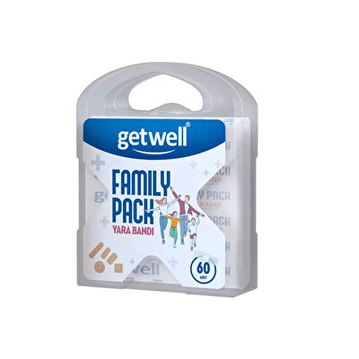 Getwell Getwell Yara Bandı Family Pack 60'lı