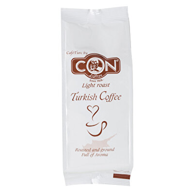 Con Con Türk Kahvesi Kıbrıs Kahvesi Tek Kavrulmuş Yumuşak İçim 100 gr
