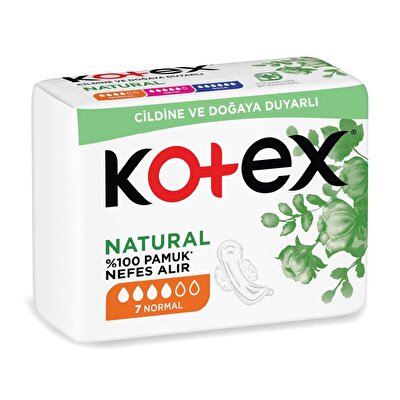 Kotex Kotex Natural Hijyenik Ped Ultra Normal 7'li