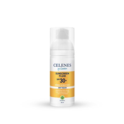 Celenes Celenes Herbal Güneş Kremi Dry Touch SPF30 50 ml