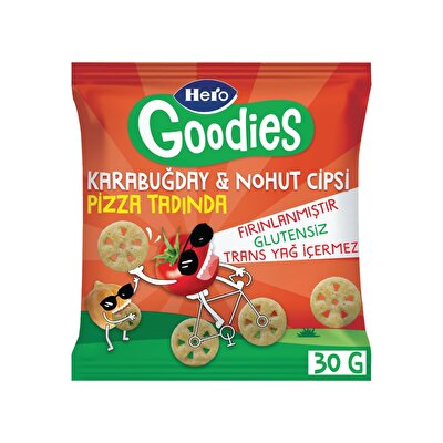 Hero Baby Hero Baby Goodies Pizzalı Cips 30 gr