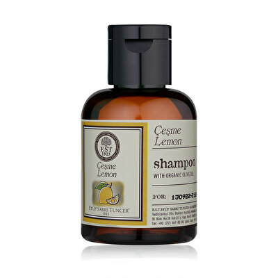 Eyüp Sabri Tuncer Eyüp Sabri Tuncer Organik Zeytinyağlı Şampuan Çeşme Limonu 50 ml
