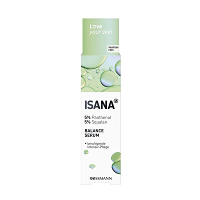 Isana Isana Love Your Skin Serum Balance Panthenol Squalan 30 ml