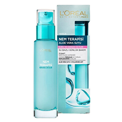 L’Oréal Paris L’Oréal Paris Nem Terapisi Aloe Vera Suyu Hassas Ciltler için Su Bazlı 70 ml
