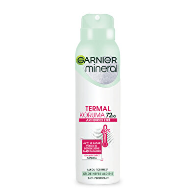 Garnier Mineral Garnier Mineral Sprey Deodorant Termal Koruma, Anti-Perspirant 150 ml