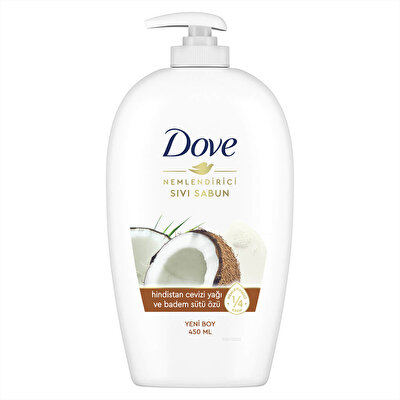 Dove Dove Sıvı Sabun Hindistan Cevizi Yağı ve Badem Sütü Özü 450 ml