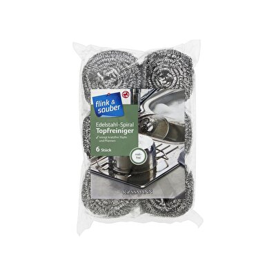 Flink & Sauber Flink & Sauber Ovucu Spiral Tel 6'lı