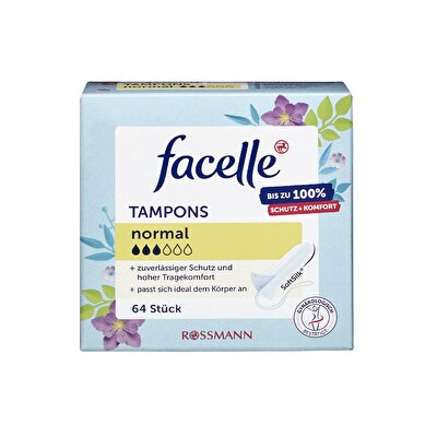 Facelle Facelle Tampon Normal 64'lü