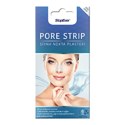 StopEver StopEver Pore Strip Siyah Nokta Plasteri 6'lı 6 Adet