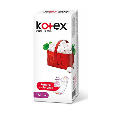 Kotex Kotex Günlük Ped Uzun 16'lı