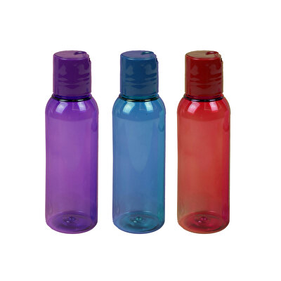 Nascita Nascita Seyahat Şişe Seti Renkli 100 ml 3'lü