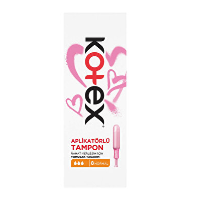 Kotex Kotex Aplikatörlü Tampon Normal 8'li