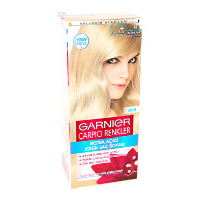 Garnier Garnier Color Naturals Saç Boyası Çarpıcı Renkler No:111 Eksta Açık Gümüş 1 adet