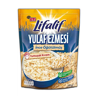 Eti Eti Lifalif İnce Öğütülmüş Yulaf Ezmesi 350 gr