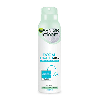Garnier Mineral Garnier Mineral Sprey Deodorant Doğal Ferahlık, Anti-Perspirant 150 ml