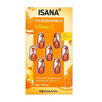 Isana Isana Kapsül Serum Vitamin C & Maracuja Yağı 7x0,38 ml