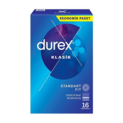 Durex Durex Kondom Klasik 16'lı