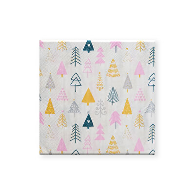 Alouette Alouette Yılbaşı Peçete Ağaçlar 20'li