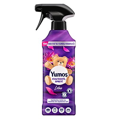 Yumoş Yumoş Ev ve Tekstil Spreyi Lotus 450 ml