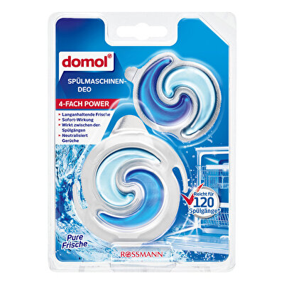 Domol Domol Bulaşık Makinesi Koku Giderici 120 Yıkama 2x6 ml