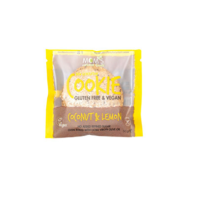 Mom's Mom's Glutein Free Cookie Cococut & Lemon Cookie 50gr