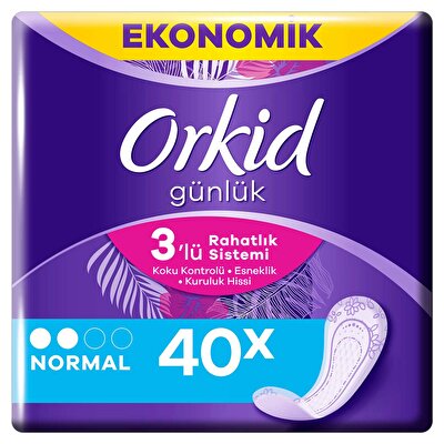 Orkid Orkid Günlük Ped Normal 40'lı