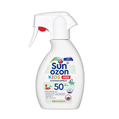 Sunozon Sunozon MED Çocuk Güneş Koruyucu Sprey 50SPF Hassas Cilt 250 ml