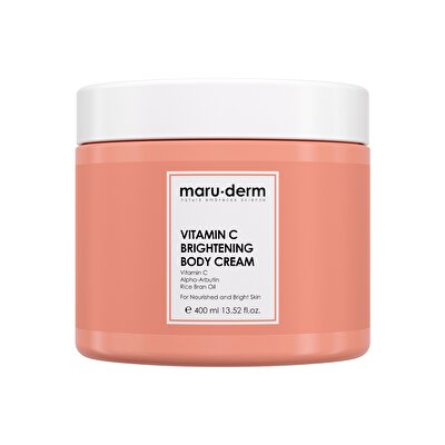Maruderm ﻿Maruderm Vücut Kremi Vitamin C Aydınlatıcı 400 ml