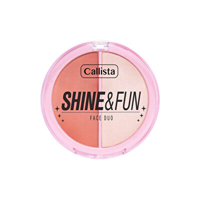 Callista Callista Shine & Fun Face Duo Allık & Aydınlatıcı Paleti 140 Good Company