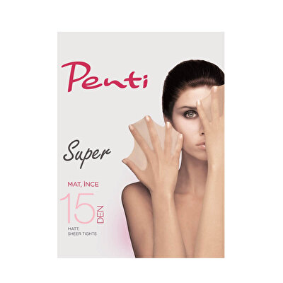 Penti Penti Külotlu Çorap Siyah Süper 500-2 1 adet