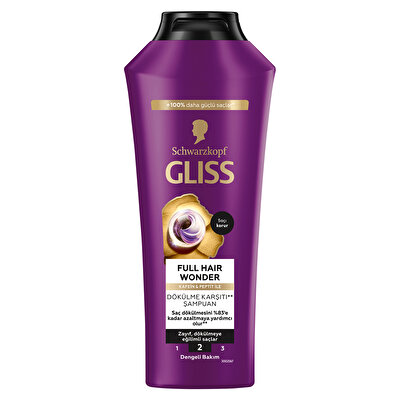 Gliss Gliss Full Hair Wonder Şampuan 400 ml