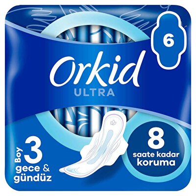 Orkid Orkid Hijyenik Ped Ultra Gece 6'lı