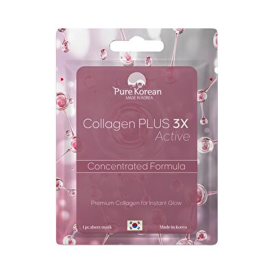 Pure Korean Pure Korean Maske Collagen Plus 3X Active