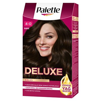 Palette Deluxe Palette Deluxe Saç Boyası Kahve No: 4-0 50 ml