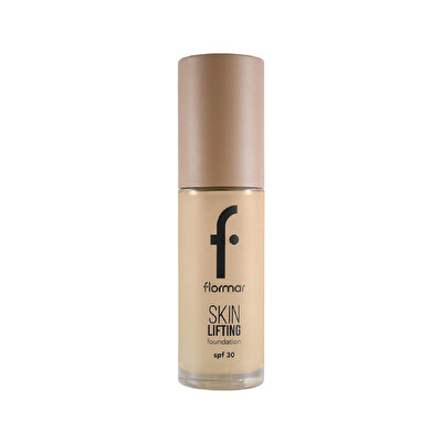 Flormar Flormar Skin Lifting Yaşlanma Karşıtı Bakım Yapan Kremsi Dokulu SPF 30 Fondöten 050 Light Beige