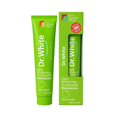 Dr. White Dr. White Diş Macunu Daily Whitening Green Apple 75 ml