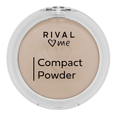 Rival Loves Me Rival Loves Me Kompakt Pudra No:01 Porcelain 10 g