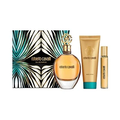 Roberto Cavalli Roberto Cavalli Signature Kadın Parfüm Seti 75 ml EDP + 100 ml Losyon +15 ml EDP