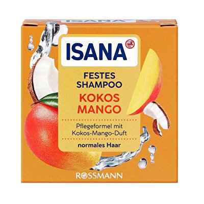 Isana Isana Katı Şampuan Hindistan Cevizi - Mango Kokulu 65 g